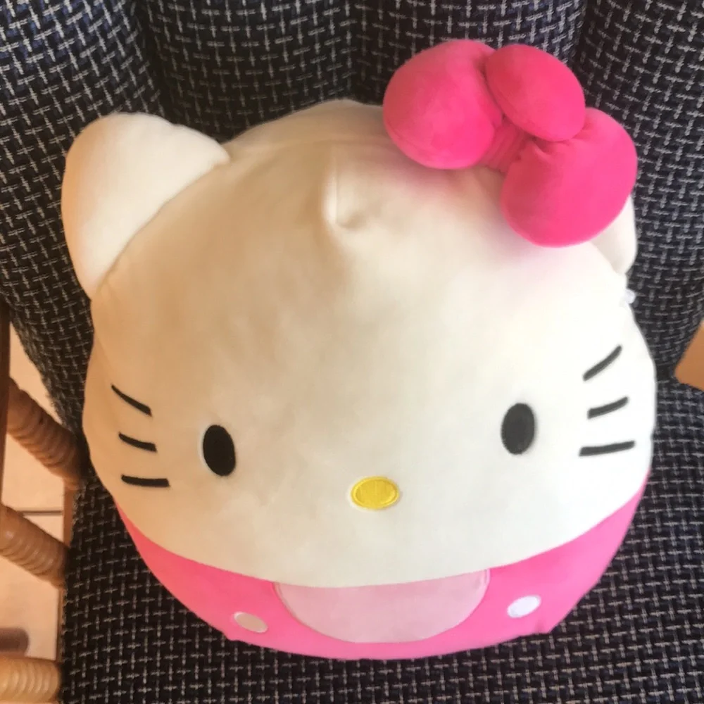 Squishmallows Hello Kitty, 14-inch Ultrasoft Stuffed Animal Large Plush